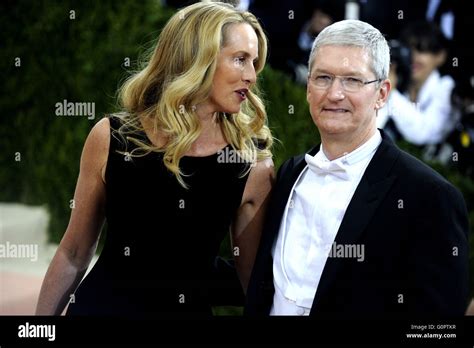 New York City Nd May Laurene Powell Jobs And Apple Ceo Tim