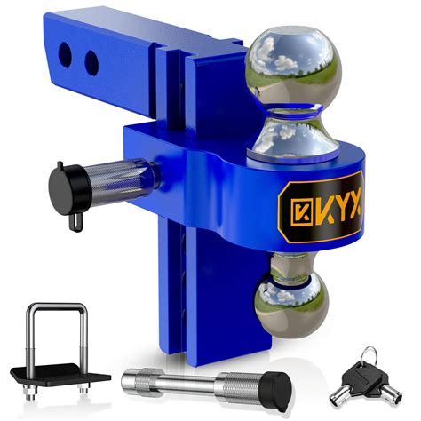 Snapklik Kyx Adjustable Trailer Hitch Inch Drop Rise Hitch