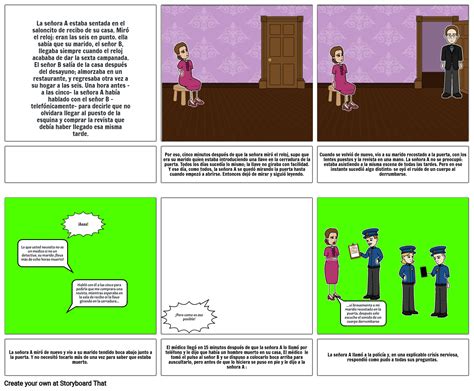 Cuentecillo Policiaco Storyboard Por Dc B Dad