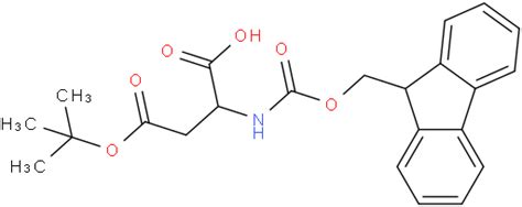 9 芴甲氧羰基 L 天冬氨酸 β T 丁酯，fmoc Aspotbu Oh，71989 14 5 湖南韵邦生物科技股份有限公司