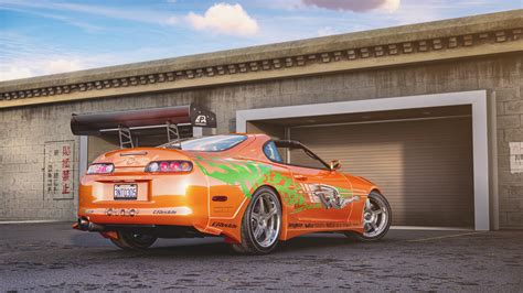 Artstation Toyota Supra A80 The Fast And The Furious Full Cgi