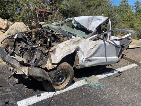 YCSO Says Wearing A Seatbelt Saved The Life Of A Driver During A