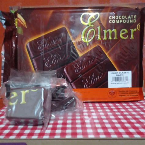 Jual Dark Chocolate Compound Elmer Dark Classic Kemasan REPACK