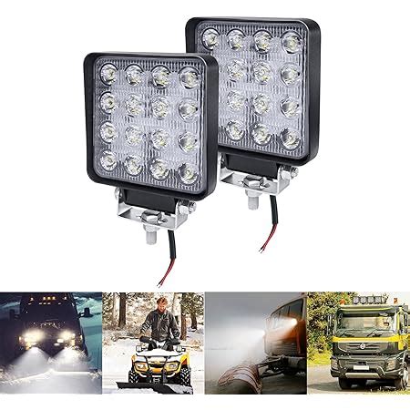 Zhennby Led Arbeitsscheinwerfer W Zusatzscheinwerfer Pcs Offroad Led