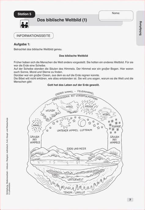 Sch Pfung Arbeitsbl Tter Kostenlos M Glichkeiten Sie M Ssen Es Heute