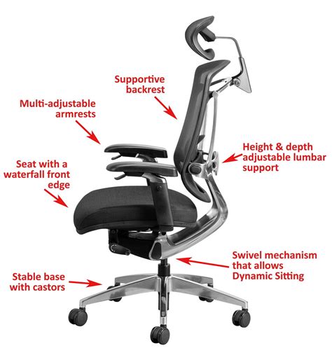 What Is An Ergonomic Chair Diagram And Checklist Ergonomic Chair