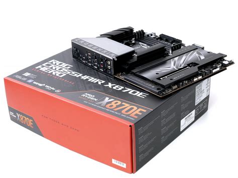 Review Asus Rog Crosshair X870e Hero Motherboard Page 3