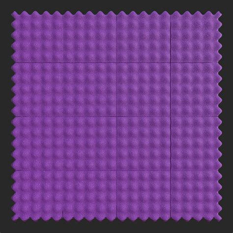 Texturecan Acoustical Eggcrate Foam Tiles Free Pbr Texture