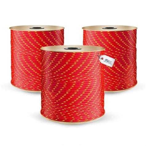 Corde Polypropylene Rouge M Tres Millim Tres D Paisseur