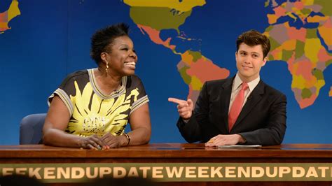 Watch Saturday Night Live Highlight Weekend Update Leslie Jones NBC