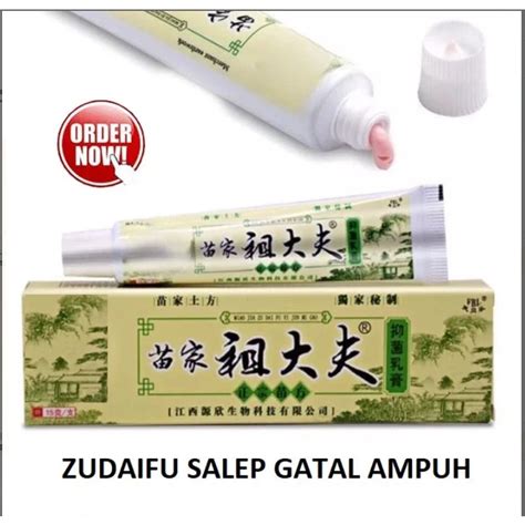 Asli 100 SALEP DEWASA ZUDAIFU 15Gr 100 Original Psoriasis Eksim Jamur