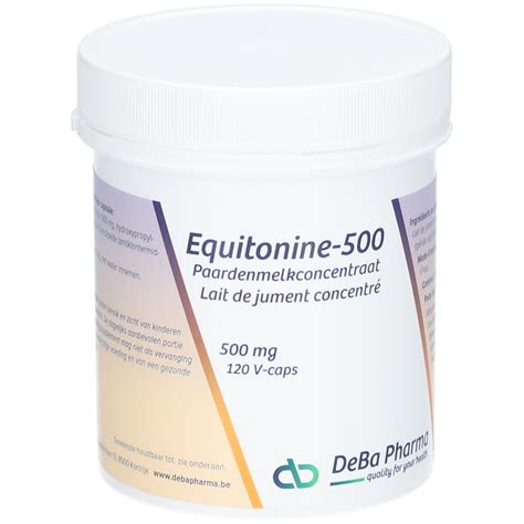 Deba Equitonine V Caps 500 Mg 12 Pz Redcare