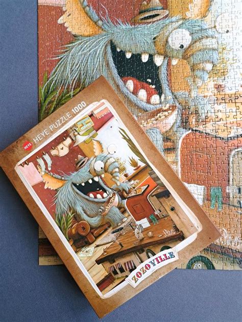 Heye Puzzle Laundry Day Teile Monster Zozo Ville Kaufen Auf