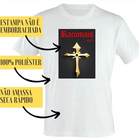 Camisa Camiseta Racionais Mcs Rap Mano Brown No Elo Loja Salve