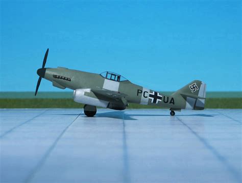 Messerschmitt Me 262 V1 (Frank-Airmodel, Vacuformed) | ModelPlanes.de