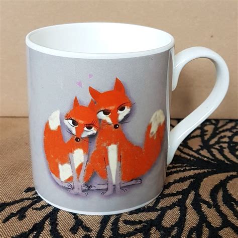 Fox Bone China Mug China Mugs Mugs Fox T