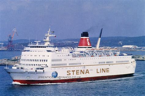 caledonian transport  postcards stena nordica