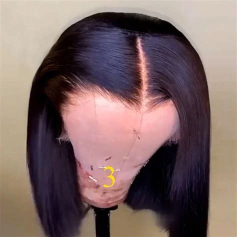 Melting Glueless Straight Bob Wig Swiss Hd Undetectable Lace X Hd