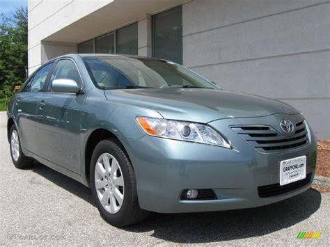 2007 Aloe Green Metallic Toyota Camry XLE #11548726 | GTCarLot.com ...