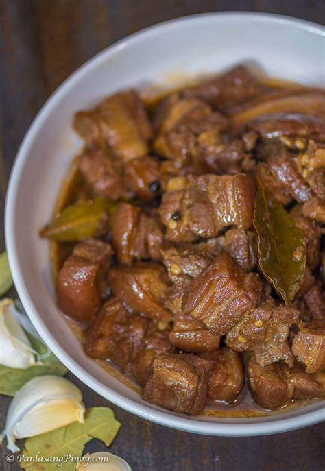 Extremely Spicy Pork Adobo na Tuyo - Panlasang Pinoy