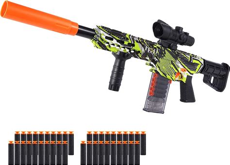 Motorized Toy Gun with Sniper Scope and 40 Soft Philippines | Ubuy