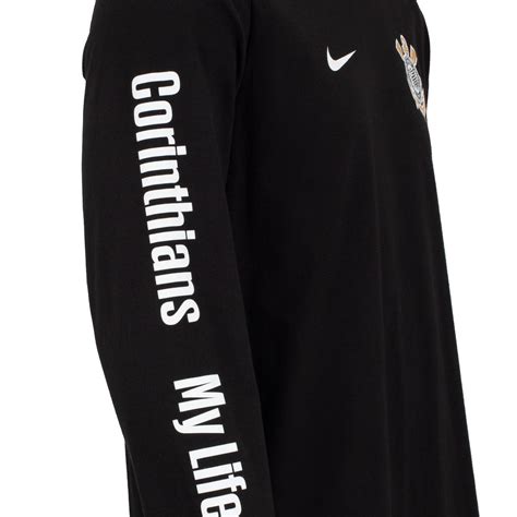 Camiseta Manga Longa Do Corinthians Voice Nike Masculina Centauro