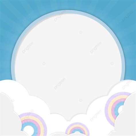 Twibbons Hd Transparent Rainbow Twibbon Template Sky Twibbon Blur