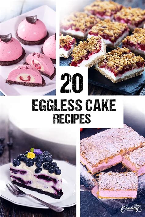 20 heavenly cake recipes without eggs - Karinokada