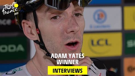 Interview Adam Yates Étape 1 Stage 1 Tour de France 2023 YouTube