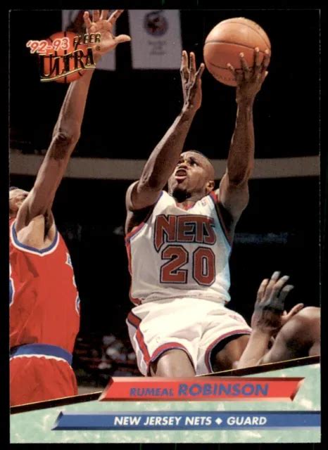 1992 93 FLEER ULTRA Cartes De Basketball Rumeal Robinson 317 EUR 1 96