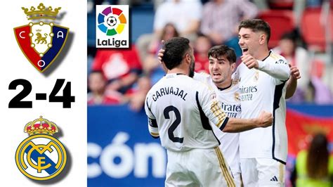 Osasuna Vs Real Madrid Tadi Malam Hasil Liga Spanyol Tadi Malam