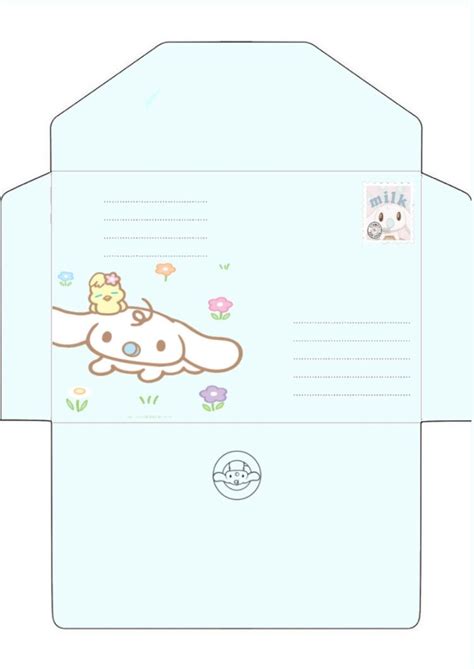 Kawaii Envelopes Cute Envelopes Printed Envelopes Envelope Design