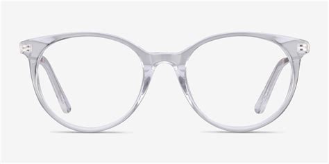 Solver Round Clear Full Rim Eyeglasses Eyebuydirect