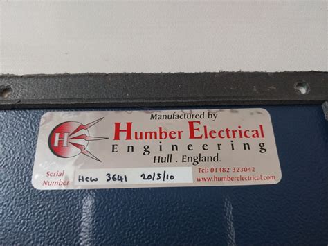 Converteam Humber Electrical Ds02 Joystick Connection Box Aeliya Marine