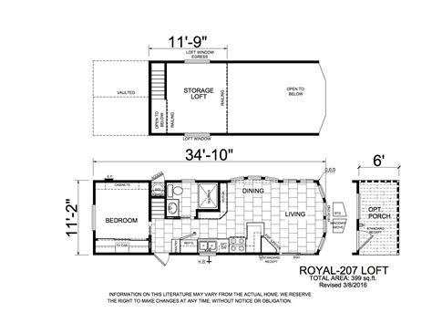 Champion Arizona 1 Bedroom Manufactured Home Mcnary For 71035 Model Aph207 From Homes Direct