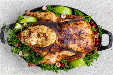 Roasted Stuffed Duck Recipe Momsdish