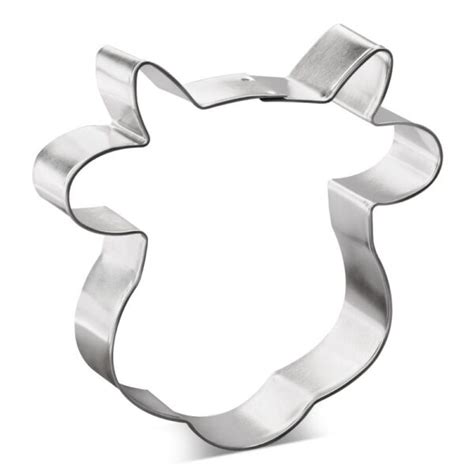 Steer Cow Head Face Cookie Cutter The Cookie Cutter Shop