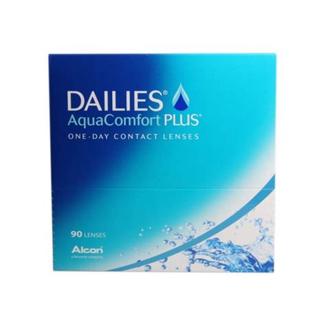 Dailies AquaComfort Plus 90 Lens Pack | Daily Disposable Contact Lenses ...