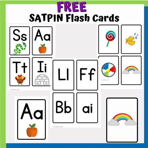 Phonics Flashcards Set - Create Your Homeschool