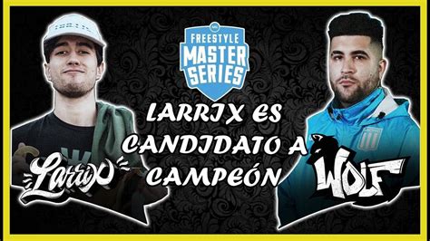 Larrix es CANDIDATO a CAMPEÓN Votación FMS Argentina T4 J2 Larrix vs