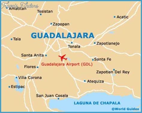 Guadalajara Map Tourist Attractions Santa Ana Villa Health And Safety