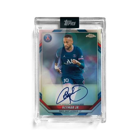 2022 23 Topps Chrome® Paris Saint Germain Team Set