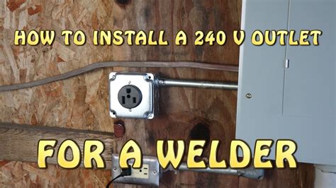 How To Wire A Welder 220 Outlet