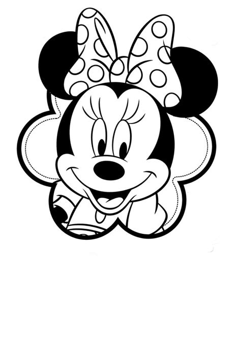 Minnie Para Colorir Rosto Minnie Para Colorir Rosto Imagens Para The