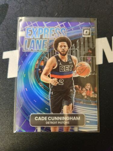 Donruss Optic Express Lane Cade Cunningham Nd Year Purple