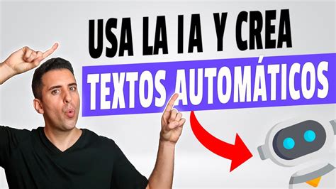 Crea textos de forma automática para tu contenido con IA Inteligencia