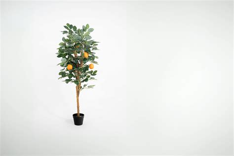 Artificial Orange Tree Lifelike Orange Tree Blooming Artificial