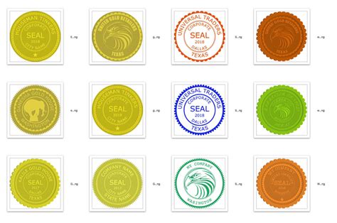 Company Seals App Custom Stamps Online Download Digital Seals Free