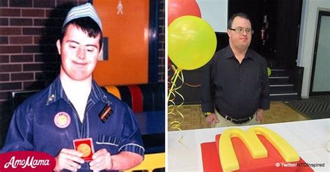 Downs Syndrome Employee Who Dedicated 32 Years To Mcdonalds Finally Retires