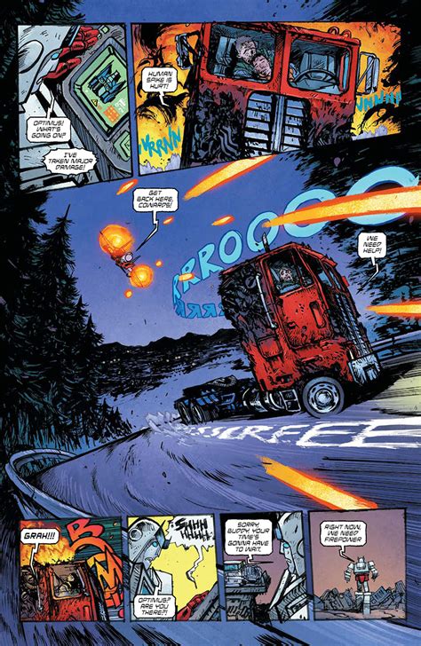 Skybounds Transformers Comic Series Page Preview Of Issue